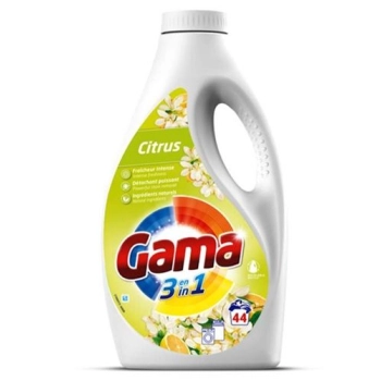 Gama 3in1 Citrus Żel do Prania Uniwersalny – Paleta 280 sztuk (70 kartonów)